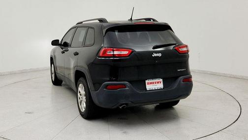 Brilliant Black Crystal Pearlcoat 2015 Jeep Cherokee Sport