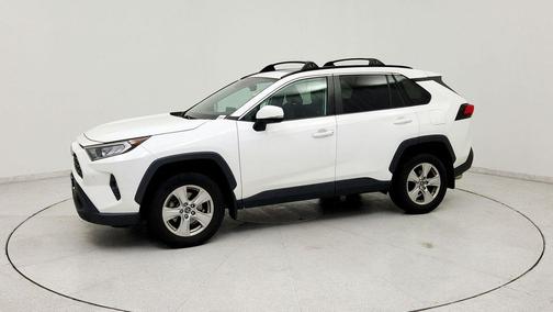 Super White 2019 Toyota RAV4 XLE
