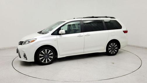 Blizzard Pearl 2019 Toyota Sienna Limited Premium