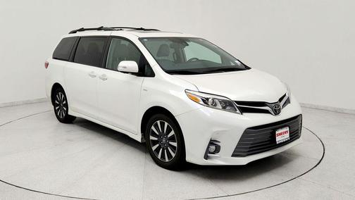 Blizzard Pearl 2019 Toyota Sienna Limited Premium