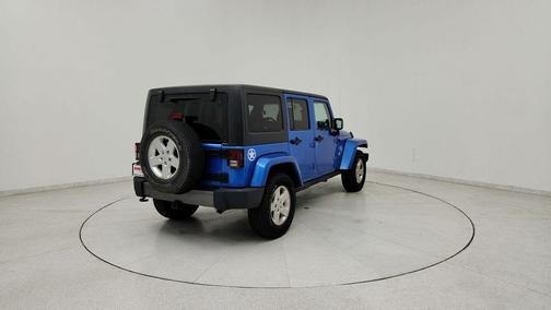 Hydro Blue Pearl Coat 2014 Jeep Wrangler Unlimited Freedom Edition