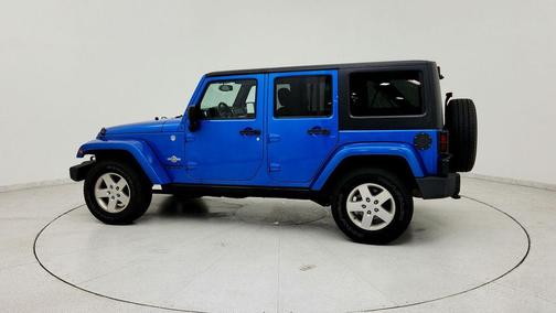 Hydro Blue Pearl Coat 2014 Jeep Wrangler Unlimited Freedom Edition