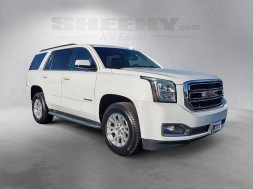 Summit White 2019 GMC Yukon SLT