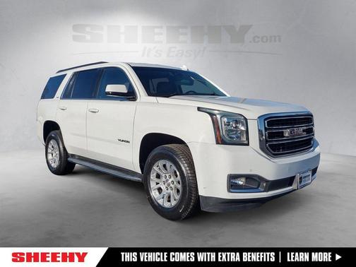 Summit White 2019 GMC Yukon SLT
