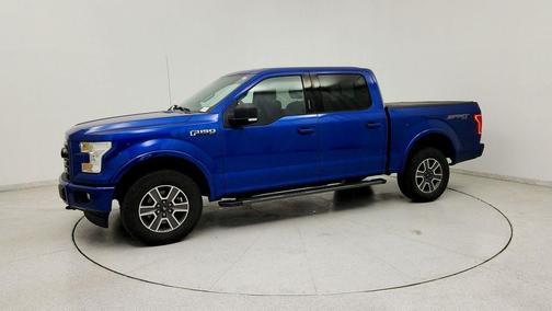 Lightning Blue 2017 Ford F-150 XLT