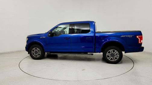 Lightning Blue 2017 Ford F-150 XLT