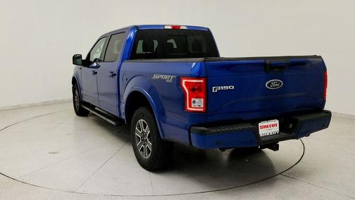 Lightning Blue 2017 Ford F-150 XLT