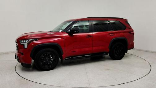 Supersonic Red 2024 Toyota Sequoia Limited
