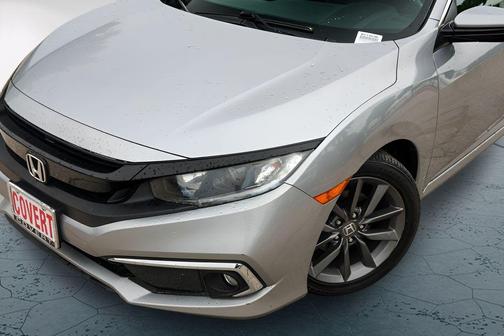 Silver 2019 Honda Civic EX