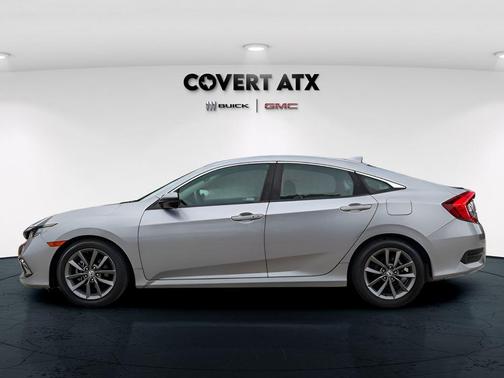 Silver 2019 Honda Civic EX