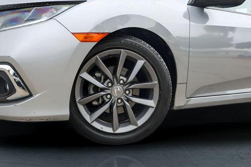 Silver 2019 Honda Civic EX