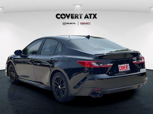 Midnight Black Metallic 2025 Toyota Camry SE