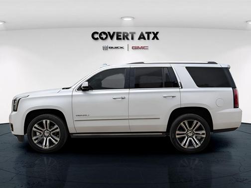 White Frost Tri-Coat 2018 GMC Yukon Denali