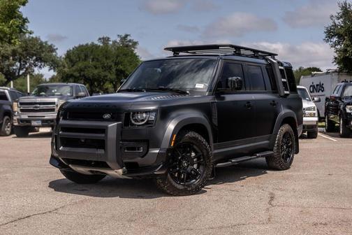 Santorini Black 2023 Land Rover Defender SE