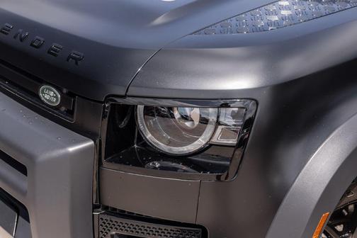 Santorini Black 2023 Land Rover Defender SE