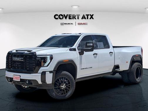 White Frost Tri-Coat 2025 GMC Sierra 3500 Denali Ultimate