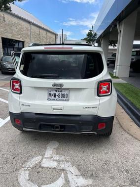 Alpine White 2018 Jeep Renegade Limited