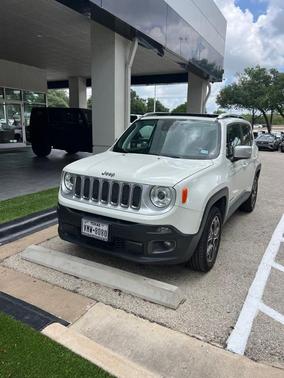 Alpine White 2018 Jeep Renegade Limited