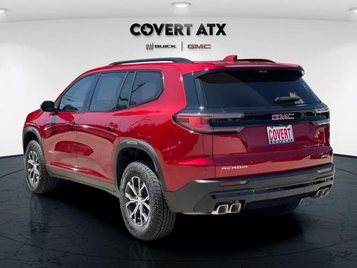 Volcanic Red 2026 GMC Acadia AT4