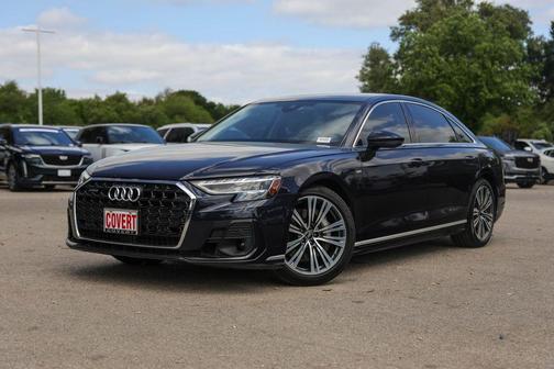 Firmament Blue Metallic 2023 Audi A8 L 55