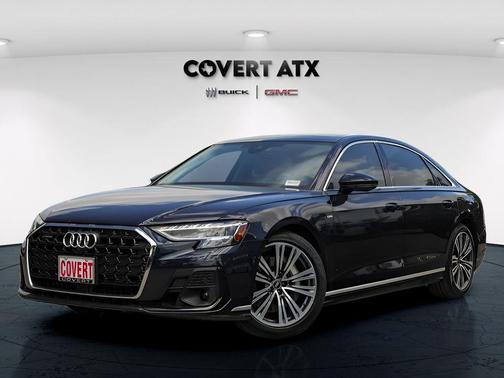 Firmament Blue Metallic 2023 Audi A8 L 55