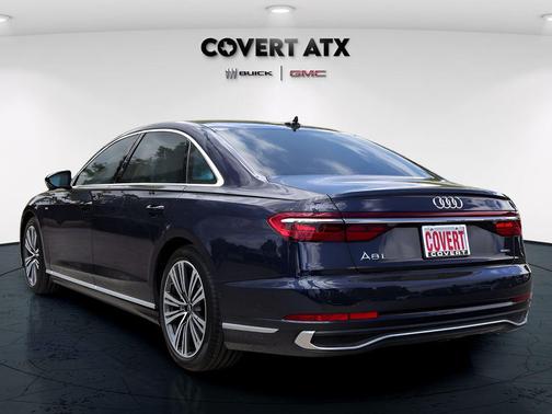 Firmament Blue Metallic 2023 Audi A8 L 55