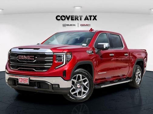 Cayenne Red 2022 GMC Sierra 1500 SLT
