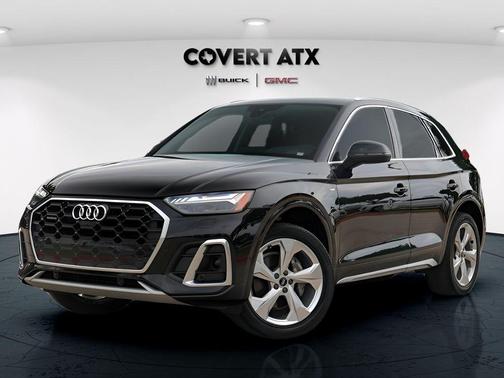 Mythos Black Metallic 2022 Audi Q5 45 S line Prestige