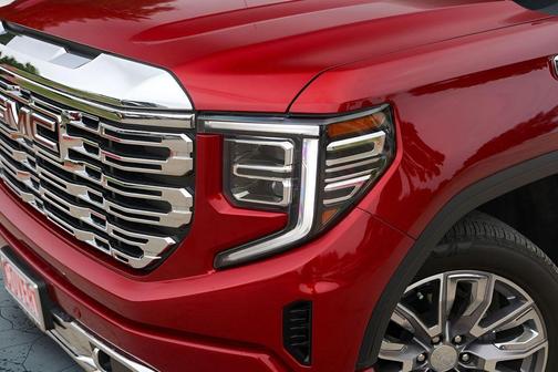 Volcanic Red 2024 GMC Sierra 1500 Denali