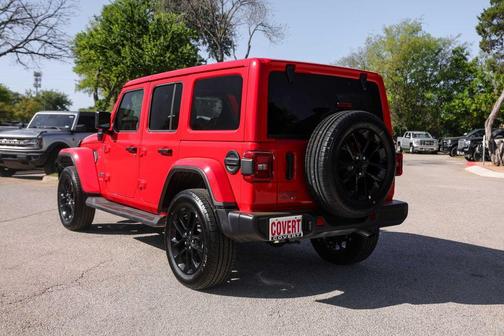Firecracker Red Clearcoat 2025 Jeep Wrangler 4xe Sahara
