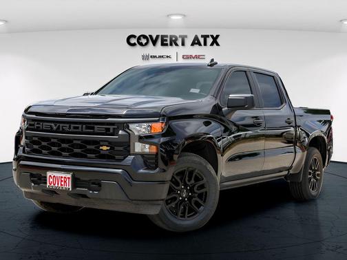 Black 2023 Chevrolet Silverado 1500 Custom