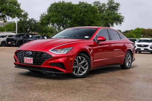 Calypso Red 2020 Hyundai SONATA SEL