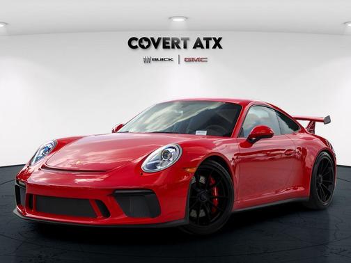 Red 2018 Porsche 911 GT3