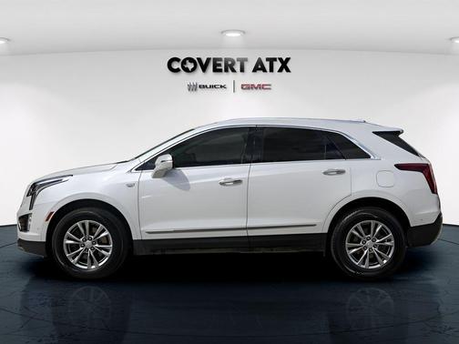 Crystal White Tri-Coat 2022 Cadillac XT5 Premium Luxury