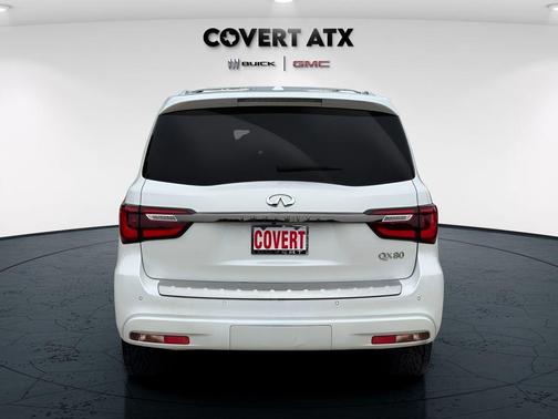 Moonstone White 2021 INFINITI QX80 PREMIUM SELECT