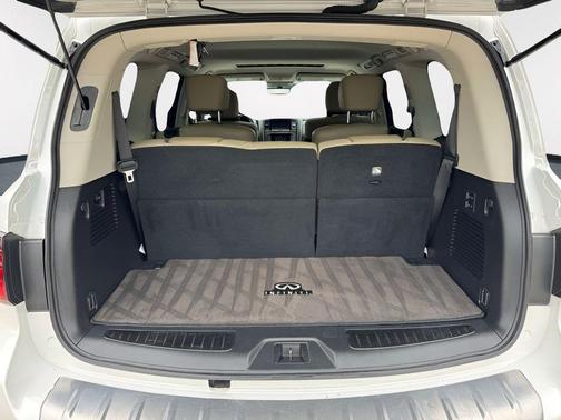 Moonstone White 2021 INFINITI QX80 PREMIUM SELECT