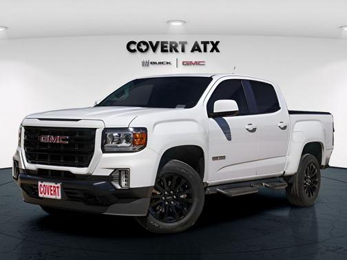 Summit White 2022 GMC Canyon Elevation