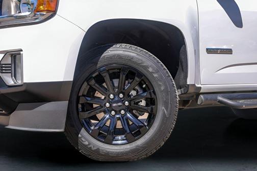 Summit White 2022 GMC Canyon Elevation