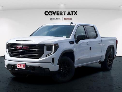 Summit White 2025 GMC Sierra 1500 Elevation