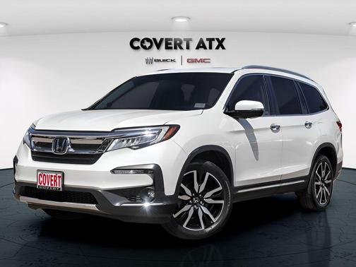 White 2019 Honda Pilot Elite