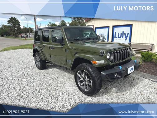 Sarge Green Clearcoat 2024 Jeep Wrangler 4xe Sport S