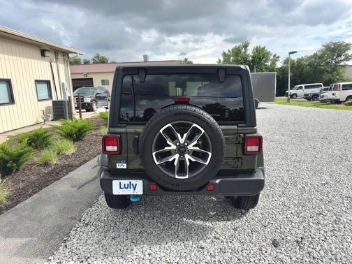 Sarge Green Clearcoat 2024 Jeep Wrangler 4xe Sport S