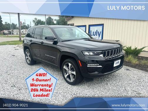 Diamond Black Crystal Pearlcoat 2022 Jeep Grand Cherokee 4xe Base