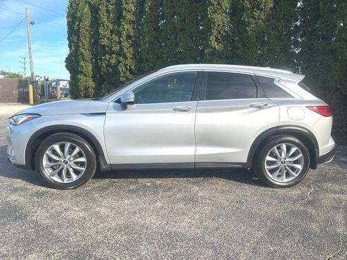 Liquid Platinum 2019 INFINITI QX50 Luxe