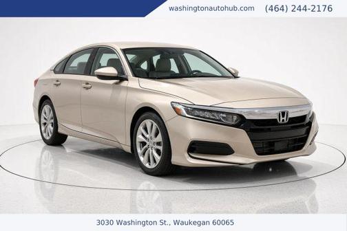 Beige 2019 Honda Accord LX