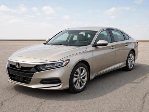 Beige 2019 Honda Accord LX