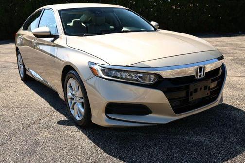 Beige 2019 Honda Accord LX