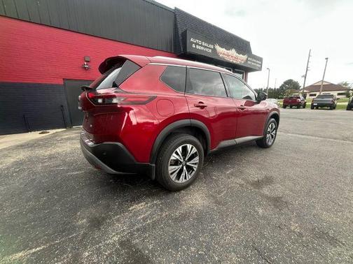 Scarlet Ember 2021 Nissan Rogue SV