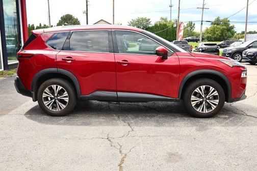 Scarlet Ember 2021 Nissan Rogue SV