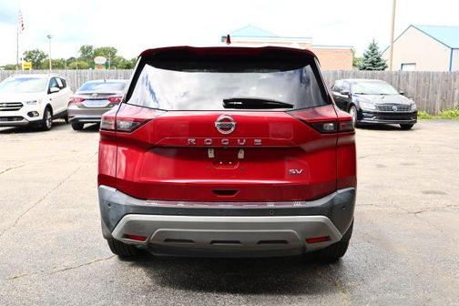 Scarlet Ember 2021 Nissan Rogue SV